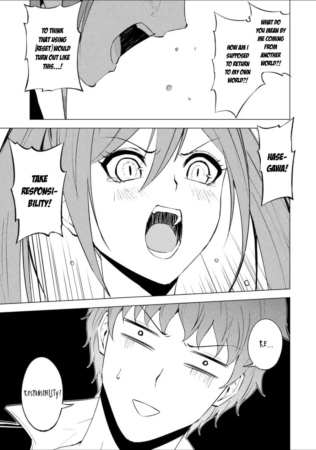 Ore no Genjitsu wa Ren'ai Game?? ka to Omottara Inochigake no Game datta Chapter 55 page 4 - Chapter 55