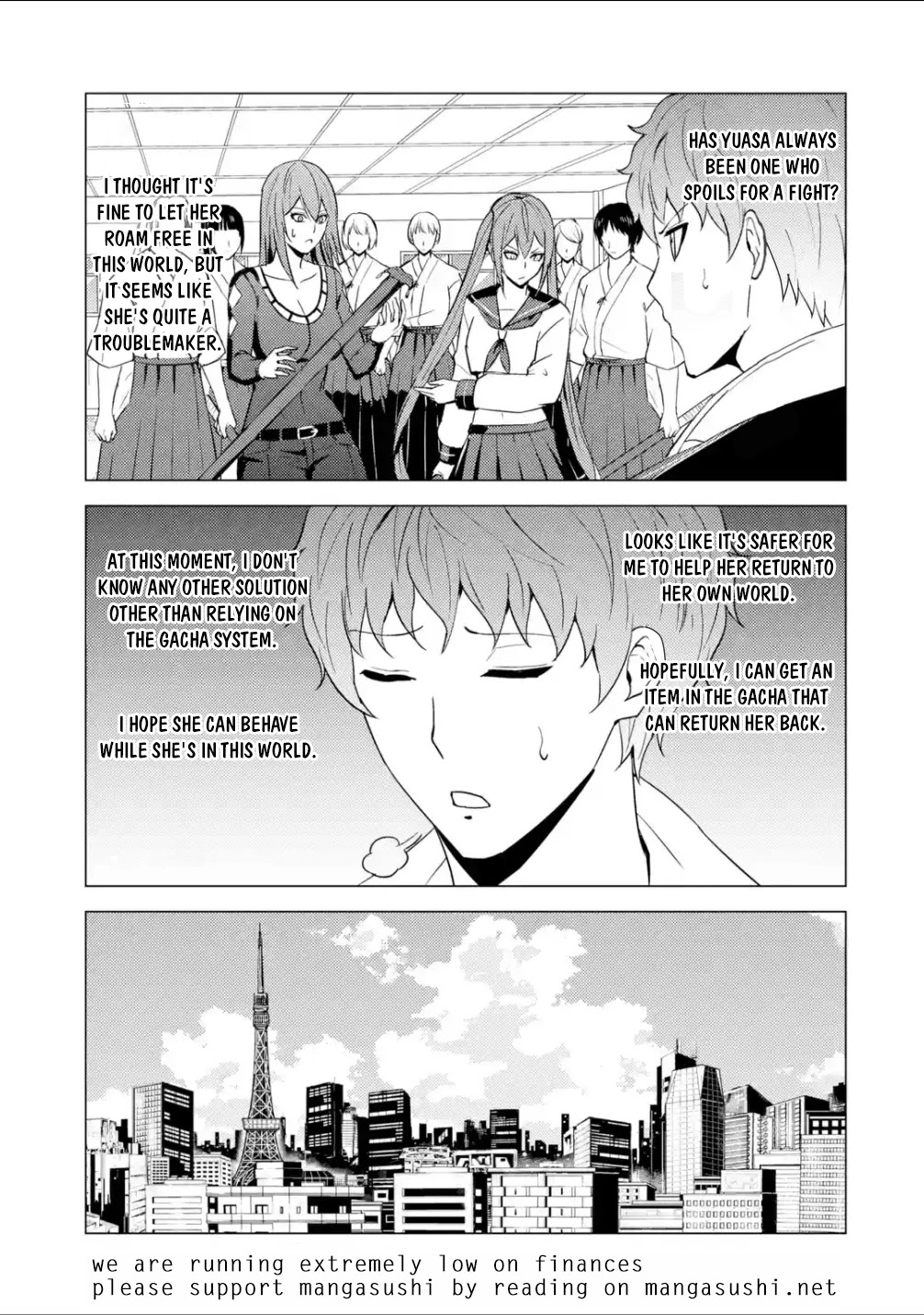 Ore no Genjitsu wa Ren'ai Game?? ka to Omottara Inochigake no Game datta Chapter 56.1 page 26 - Chapter 56.1