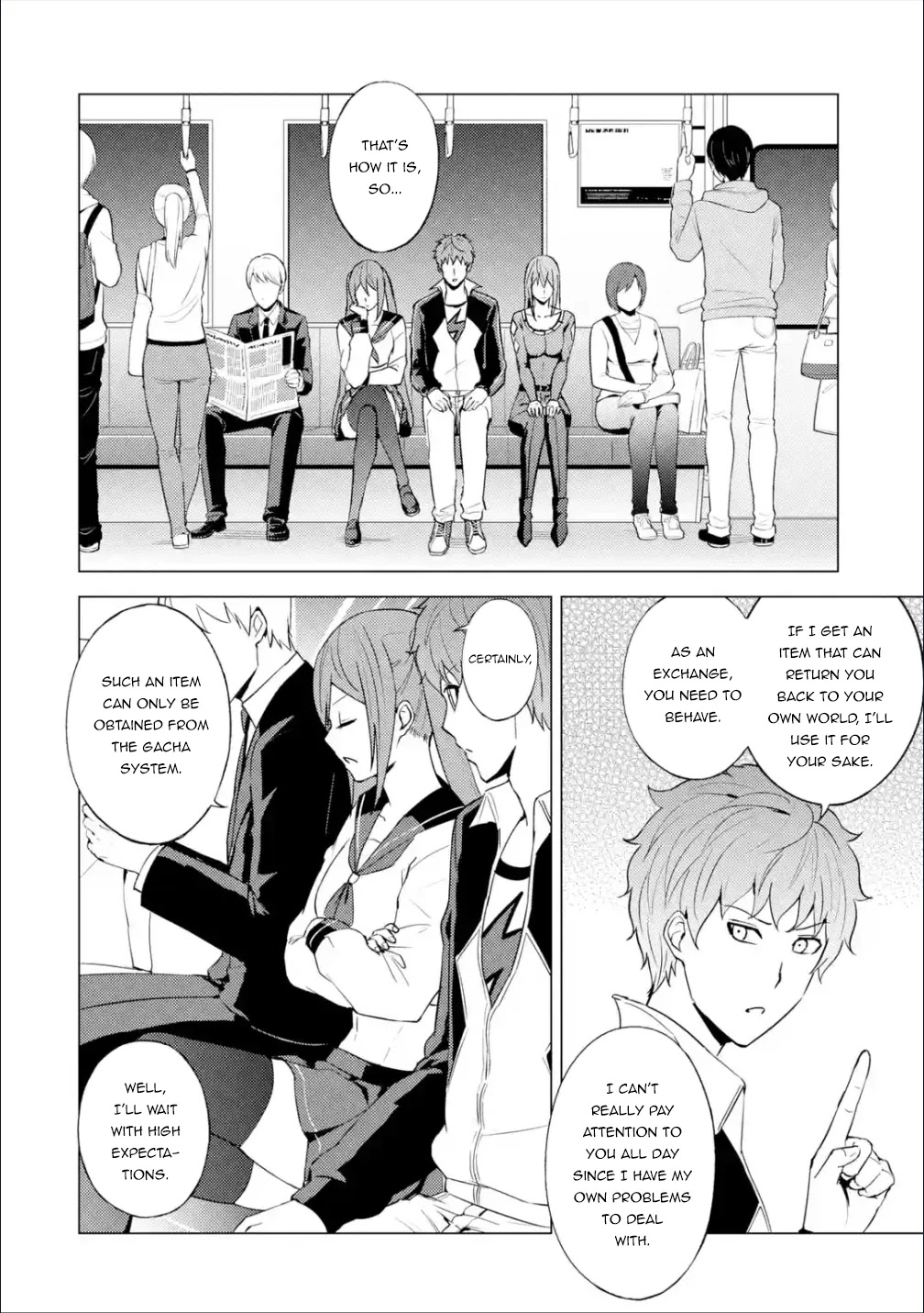 Ore no Genjitsu wa Ren'ai Game?? ka to Omottara Inochigake no Game datta Chapter 56.2 page 2 - Chapter 56.2