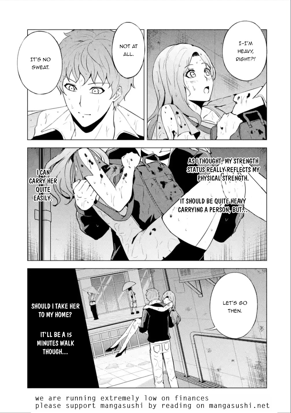 Ore no Genjitsu wa Ren'ai Game?? ka to Omottara Inochigake no Game datta Chapter 57.1 page 25 - Chapter 57.1