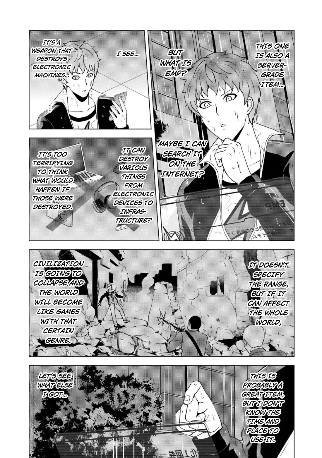 Ore no Genjitsu wa Ren'ai Game?? ka to Omottara Inochigake no Game datta Chapter 58 page 8 - Chapter 58