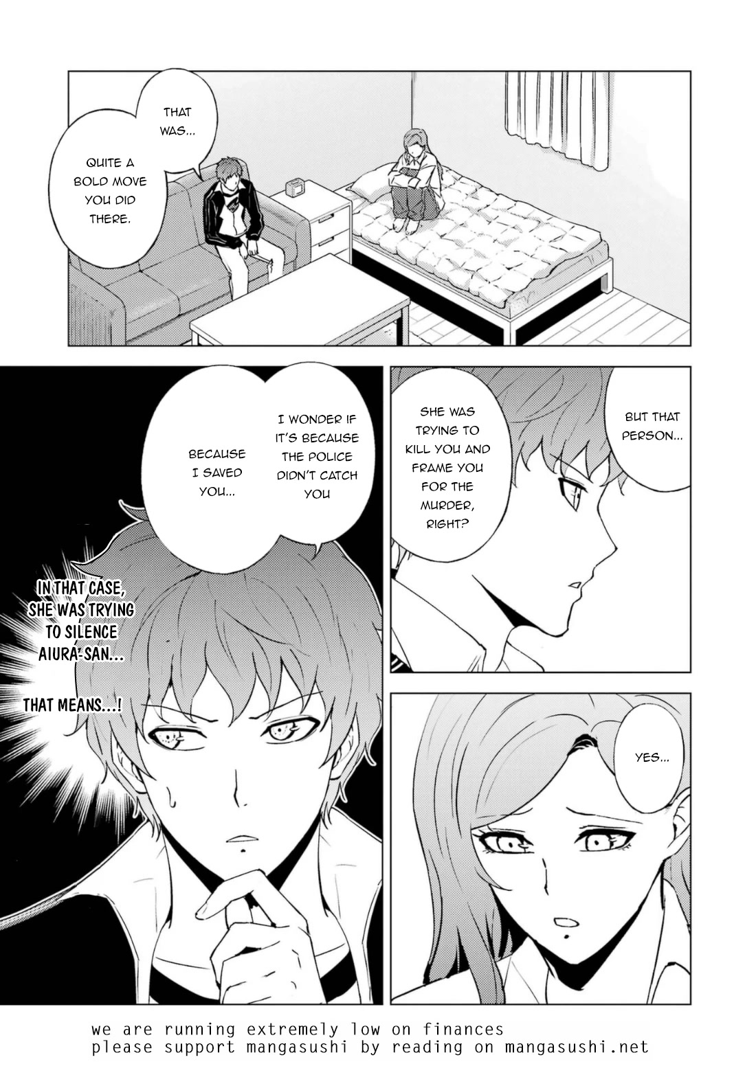 Ore no Genjitsu wa Ren'ai Game?? ka to Omottara Inochigake no Game datta Chapter 60.2 page 22 - Chapter 60.2