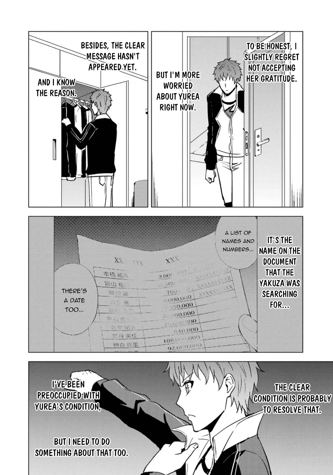 Ore no Genjitsu wa Ren'ai Game?? ka to Omottara Inochigake no Game datta Chapter 64.2 page 22 - Chapter 64.2