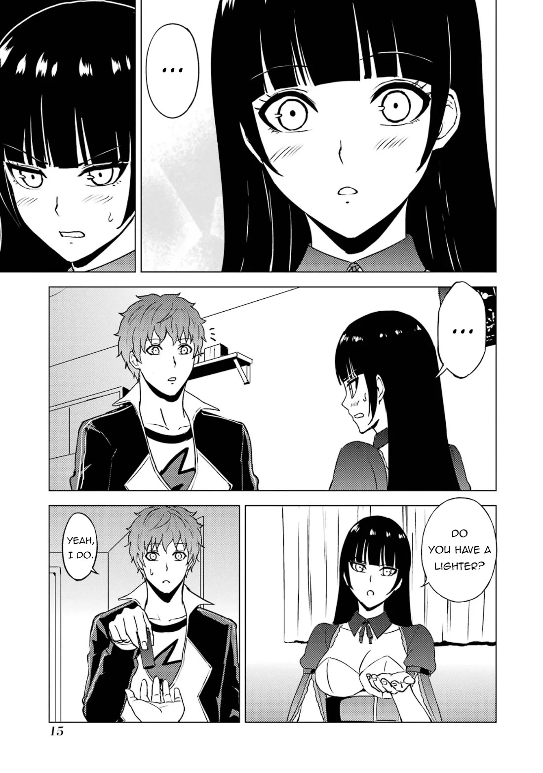 Ore no Genjitsu wa Ren'ai Game?? ka to Omottara Inochigake no Game datta Chapter 65 page 14 - Chapter 65