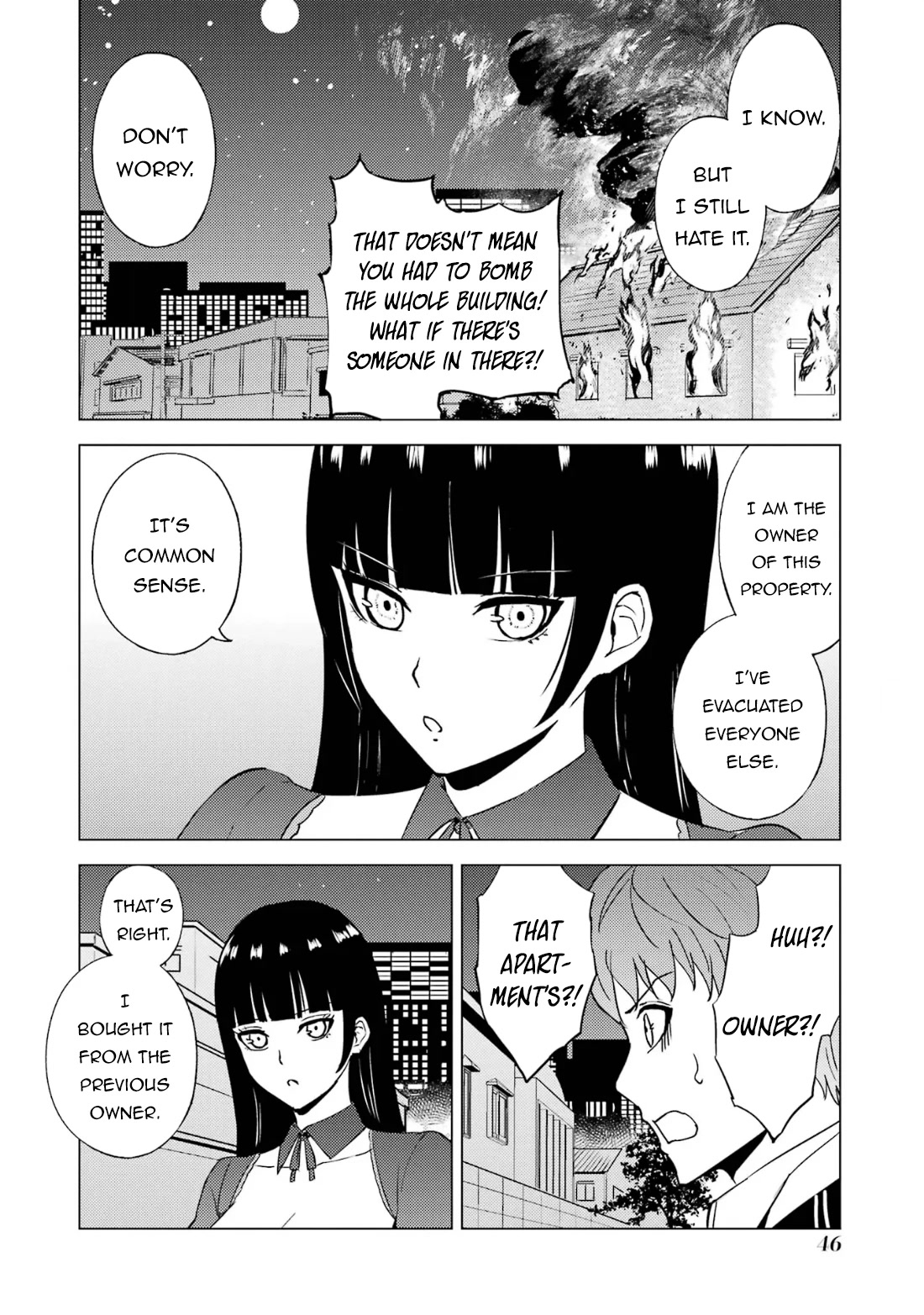 Ore no Genjitsu wa Ren'ai Game?? ka to Omottara Inochigake no Game datta Chapter 65 page 44 - Chapter 65