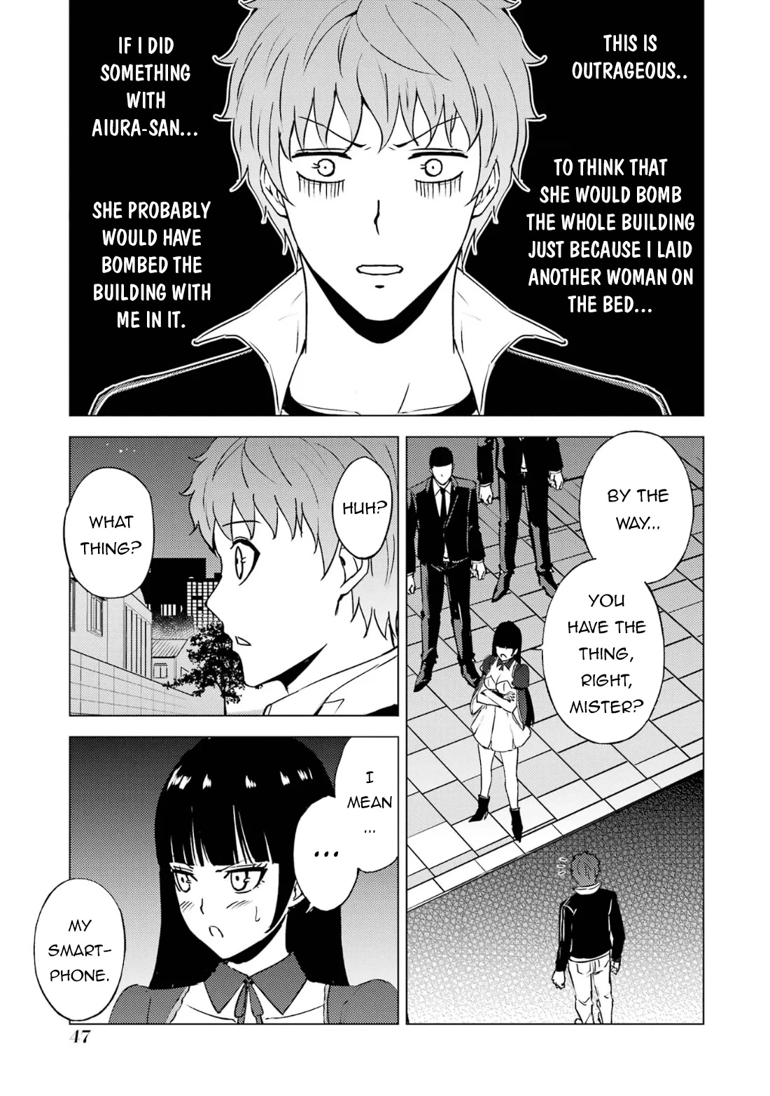 Ore no Genjitsu wa Ren'ai Game?? ka to Omottara Inochigake no Game datta Chapter 65 page 45 - Chapter 65