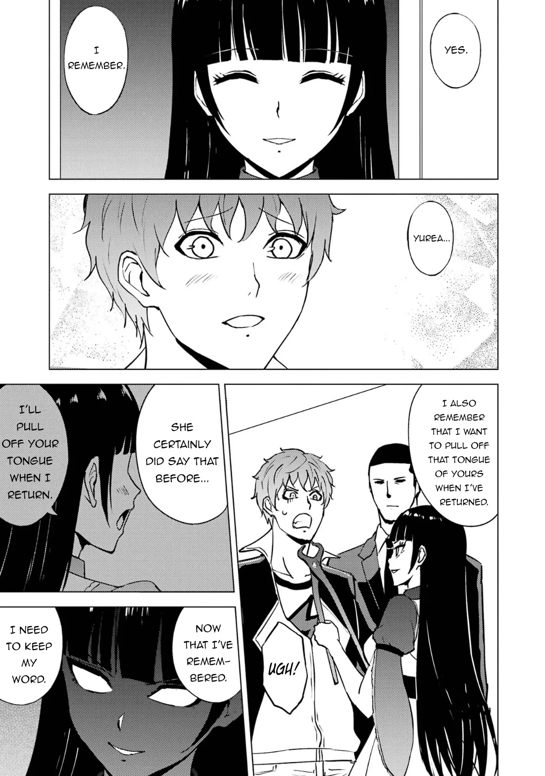Ore no Genjitsu wa Ren'ai Game?? ka to Omottara Inochigake no Game datta Chapter 65 page 6 - Chapter 65