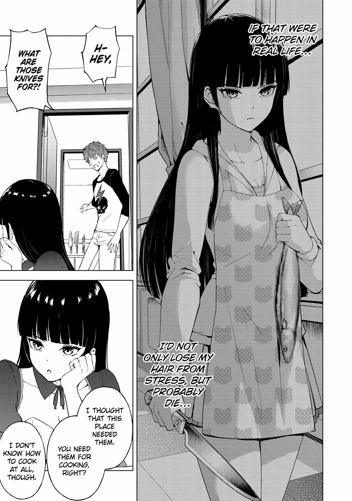 Ore no Genjitsu wa Ren'ai Game?? ka to Omottara Inochigake no Game datta Chapter 71 page 17 - Chapter 71: Blood (5)