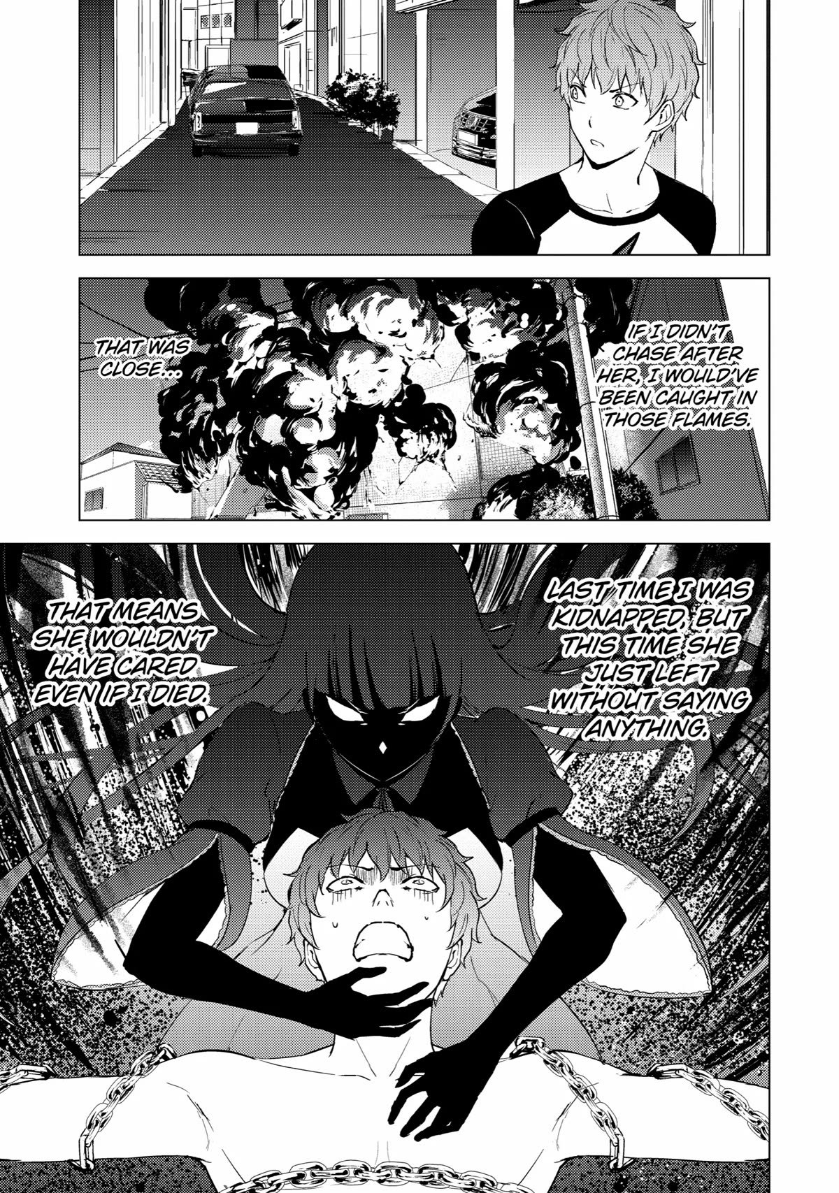 Ore no Genjitsu wa Ren'ai Game?? ka to Omottara Inochigake no Game datta Chapter 71 page 36 - Chapter 71: Blood (5)