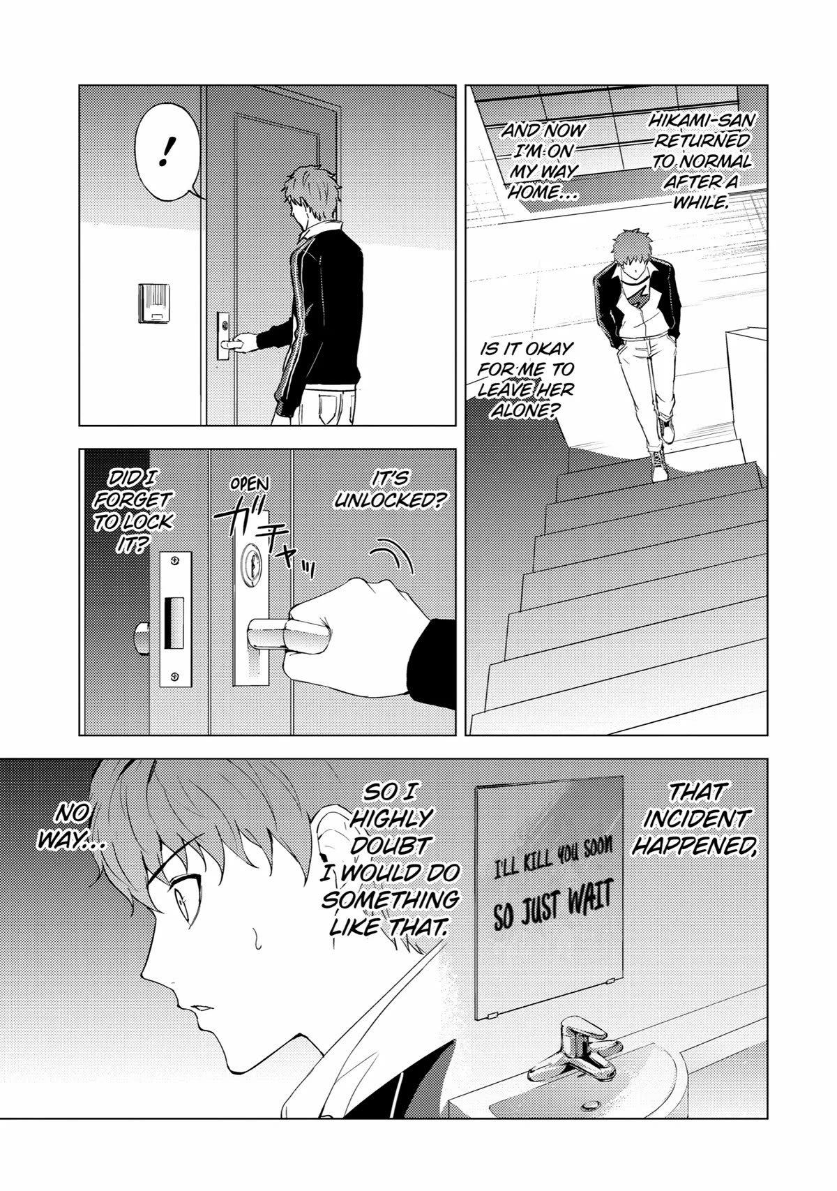Ore no Genjitsu wa Ren'ai Game?? ka to Omottara Inochigake no Game datta Chapter 71 page 5 - Chapter 71: Blood (5)