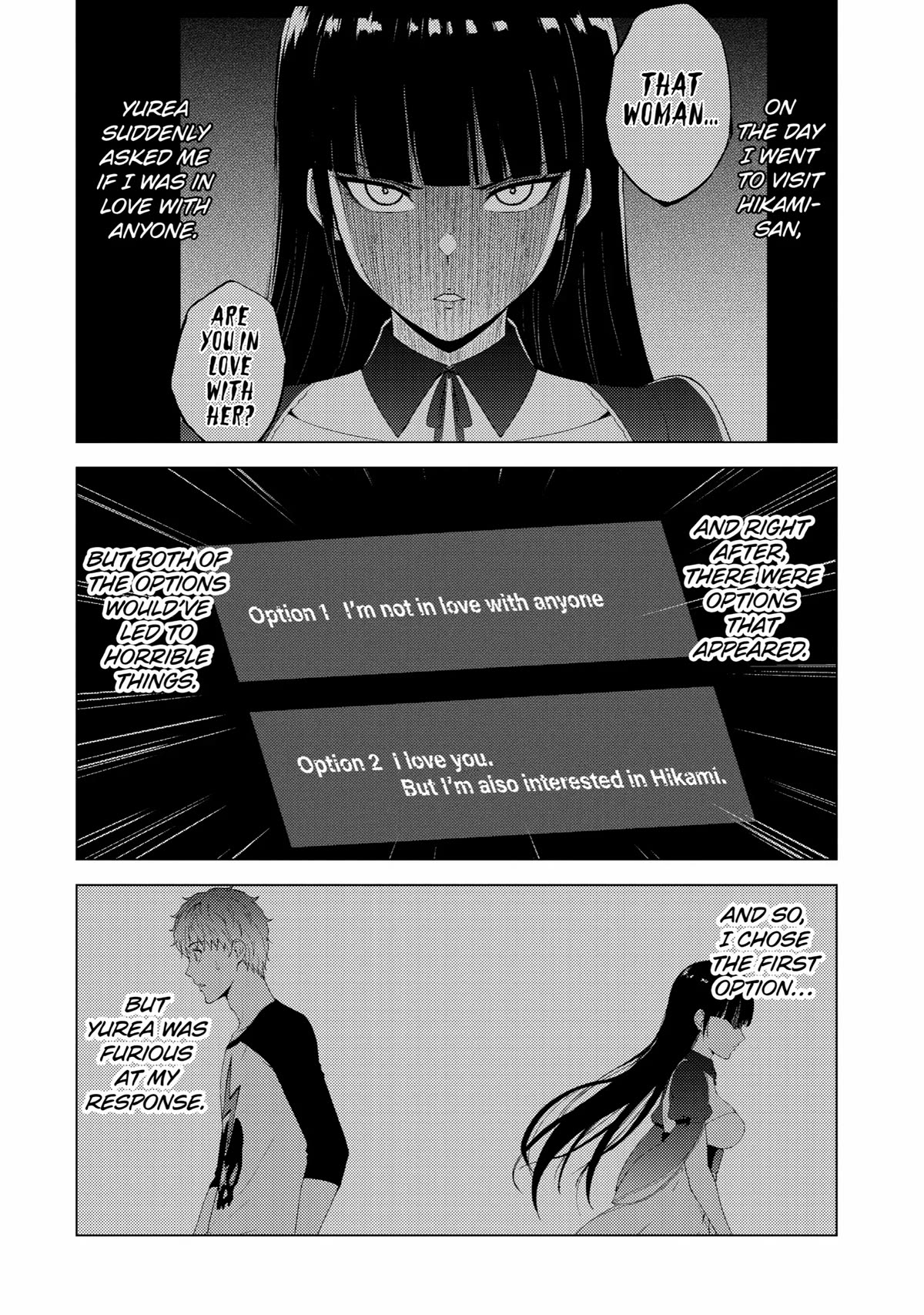 Ore no Genjitsu wa Ren'ai Game?? ka to Omottara Inochigake no Game datta Chapter 72 page 3 - Chapter 72: Blood (6)