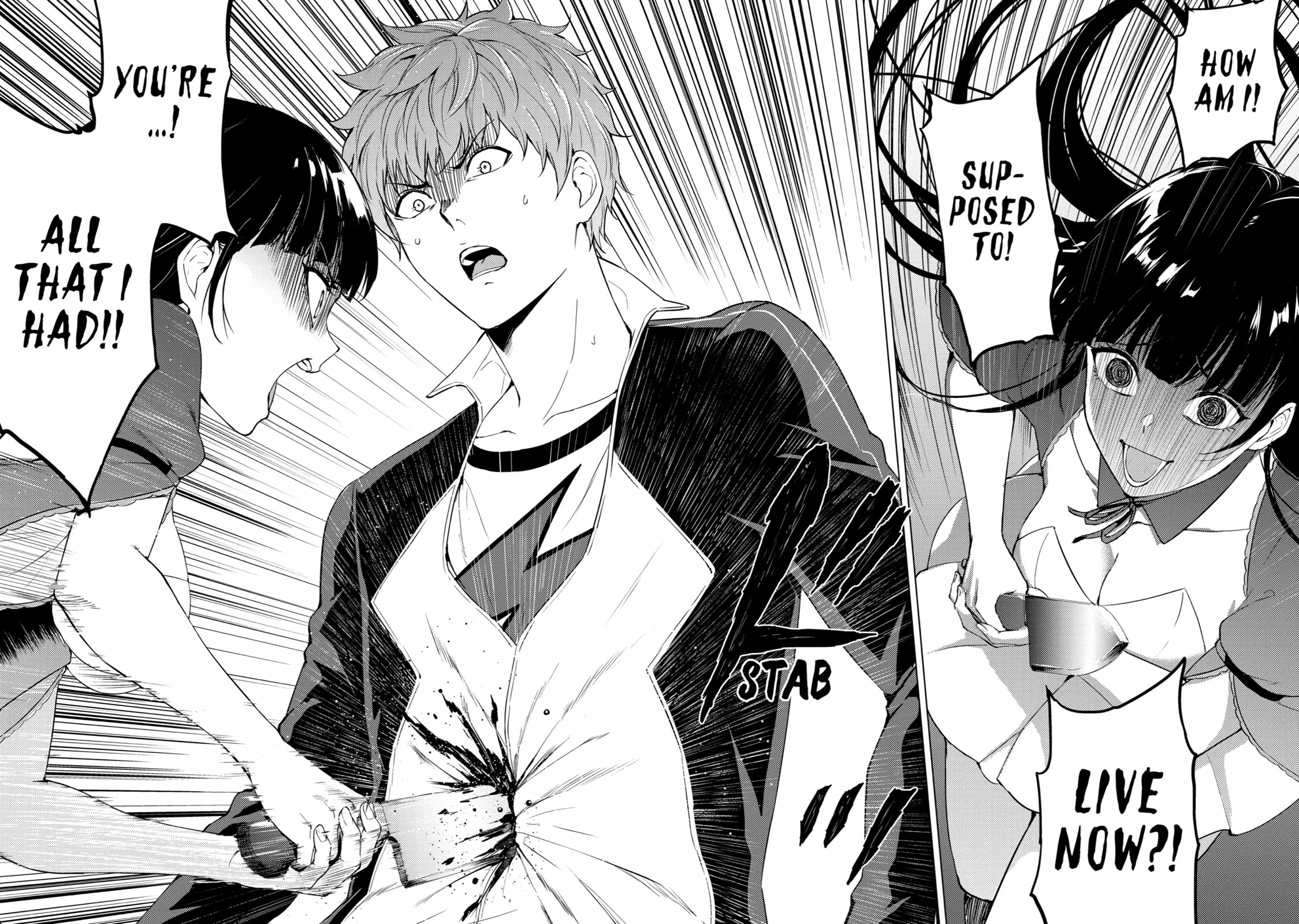 Ore no Genjitsu wa Ren'ai Game?? ka to Omottara Inochigake no Game datta Chapter 72 page 7 - Chapter 72: Blood (6)