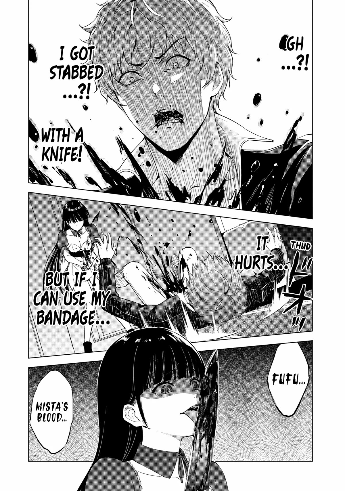 Ore no Genjitsu wa Ren'ai Game?? ka to Omottara Inochigake no Game datta Chapter 72 page 8 - Chapter 72: Blood (6)