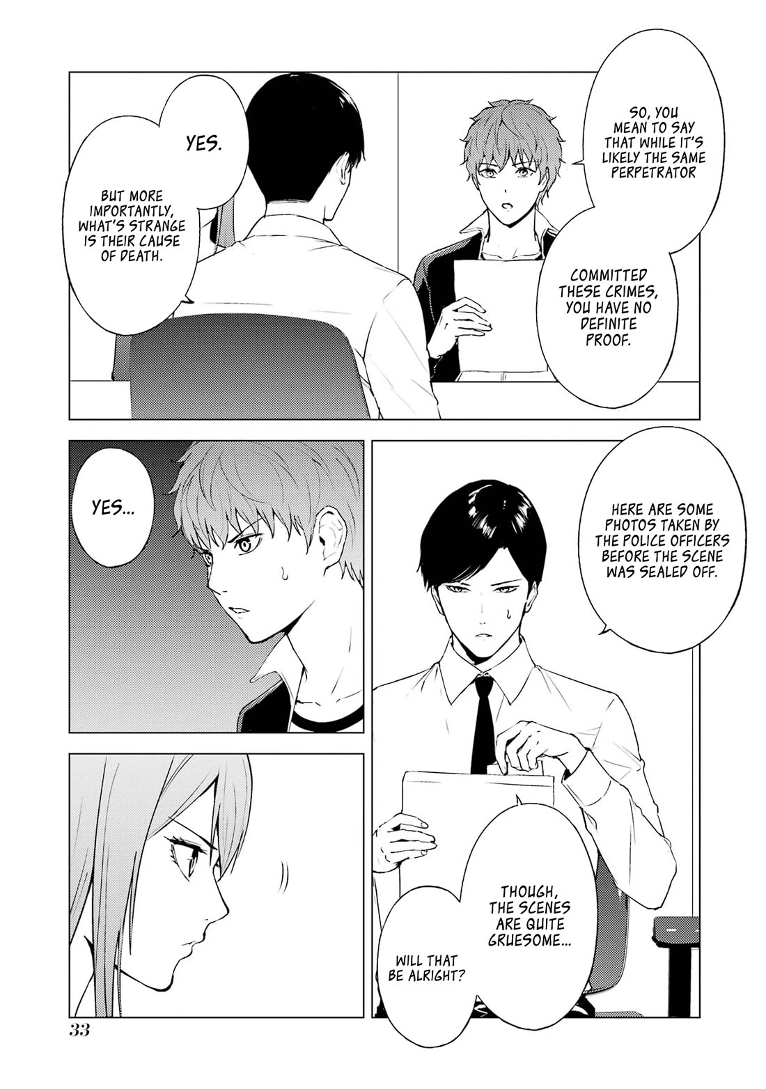 Ore no Genjitsu wa Ren'ai Game?? ka to Omottara Inochigake no Game datta Chapter 73 page 32 - Chapter 73: Blood (7)