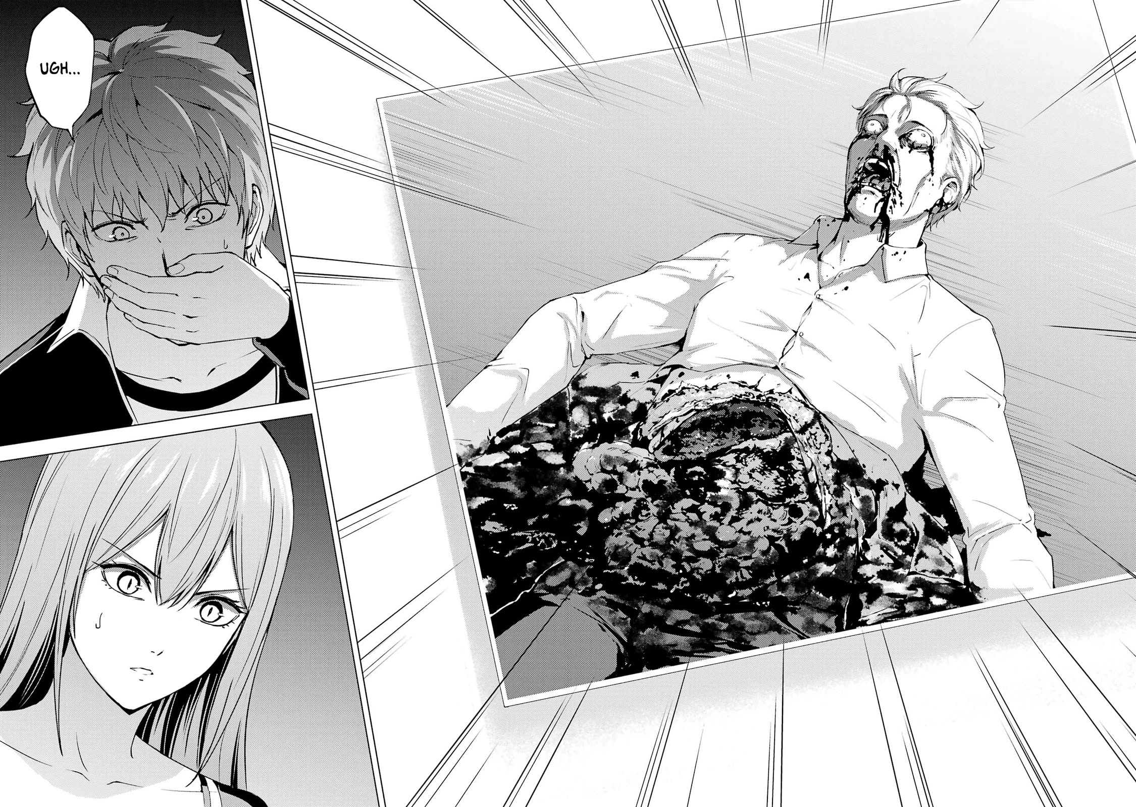 Ore no Genjitsu wa Ren'ai Game?? ka to Omottara Inochigake no Game datta Chapter 73 page 33 - Chapter 73: Blood (7)