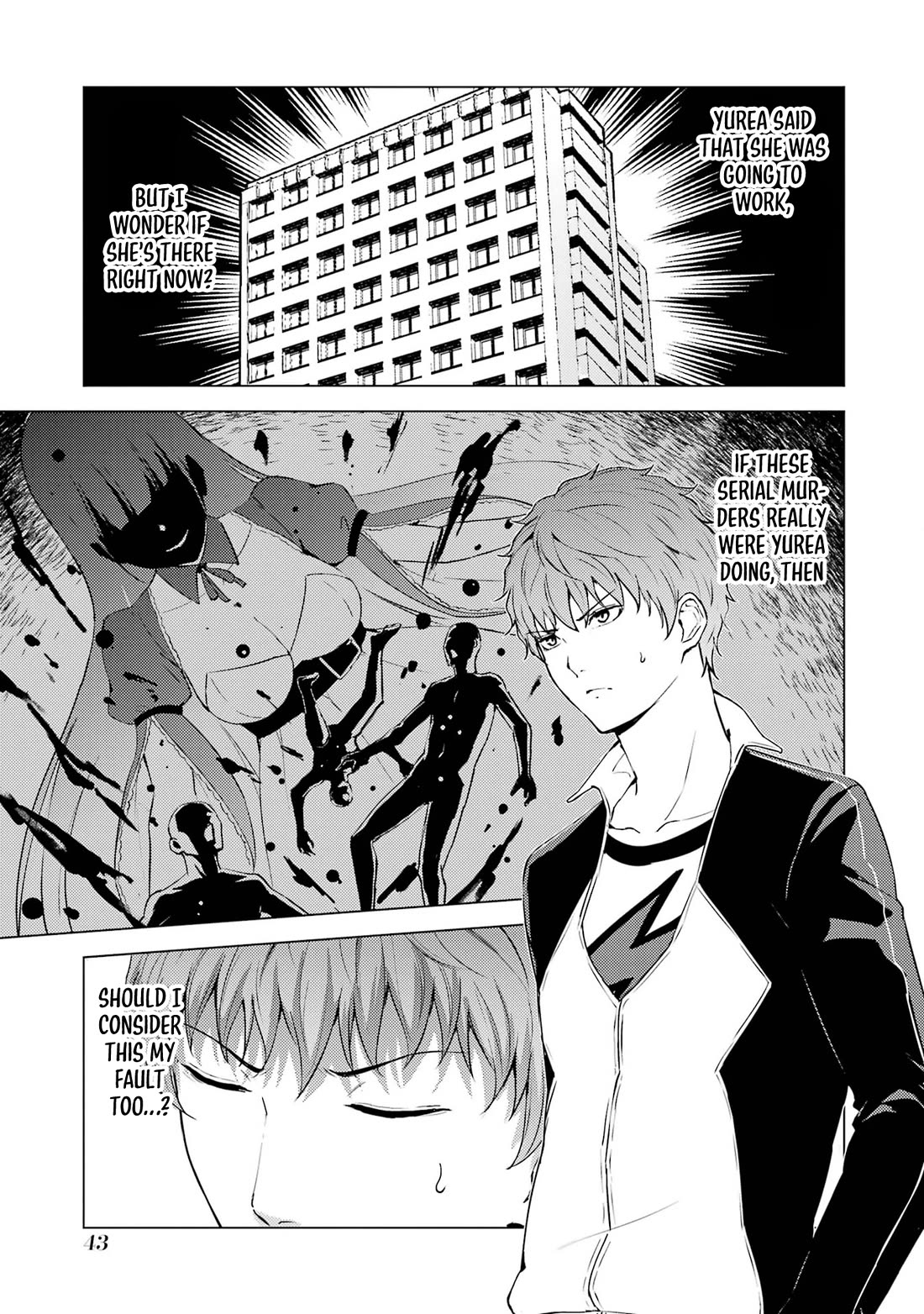 Ore no Genjitsu wa Ren'ai Game?? ka to Omottara Inochigake no Game datta Chapter 73 page 41 - Chapter 73: Blood (7)