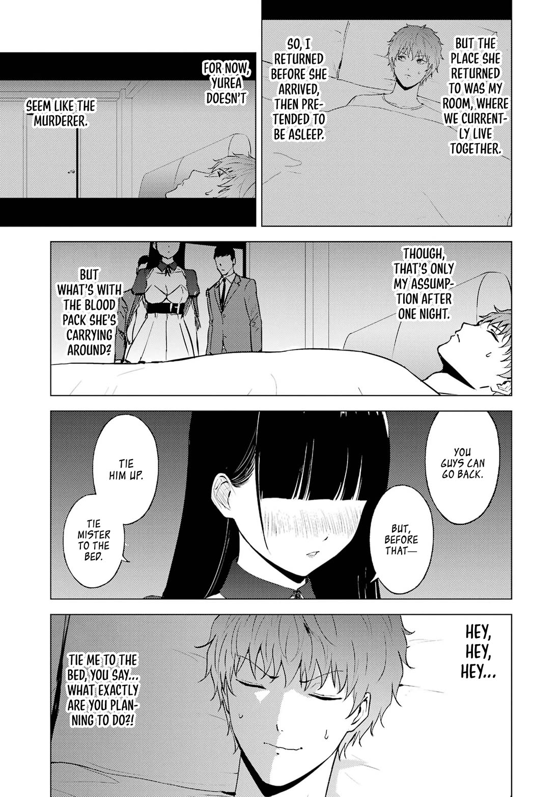 Ore no Genjitsu wa Ren'ai Game?? ka to Omottara Inochigake no Game datta Chapter 76 page 3 - Chapter 76