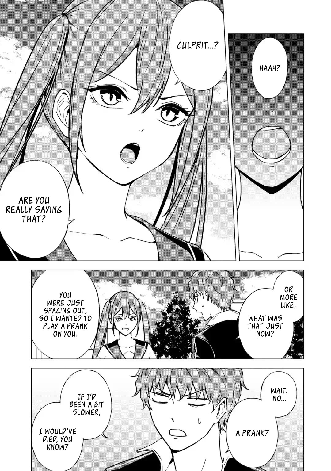 Ore no Genjitsu wa Ren'ai Game?? ka to Omottara Inochigake no Game datta Chapter 79 page 33 - Chapter 79