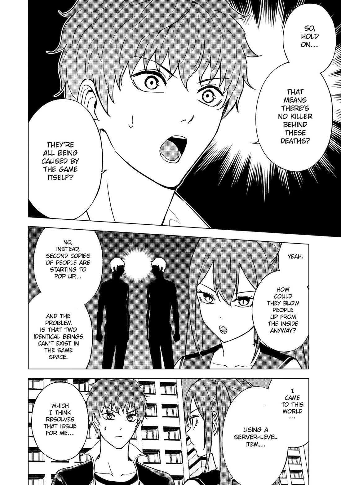 Ore no Genjitsu wa Ren'ai Game?? ka to Omottara Inochigake no Game datta Chapter 80 page 14 - Chapter 80
