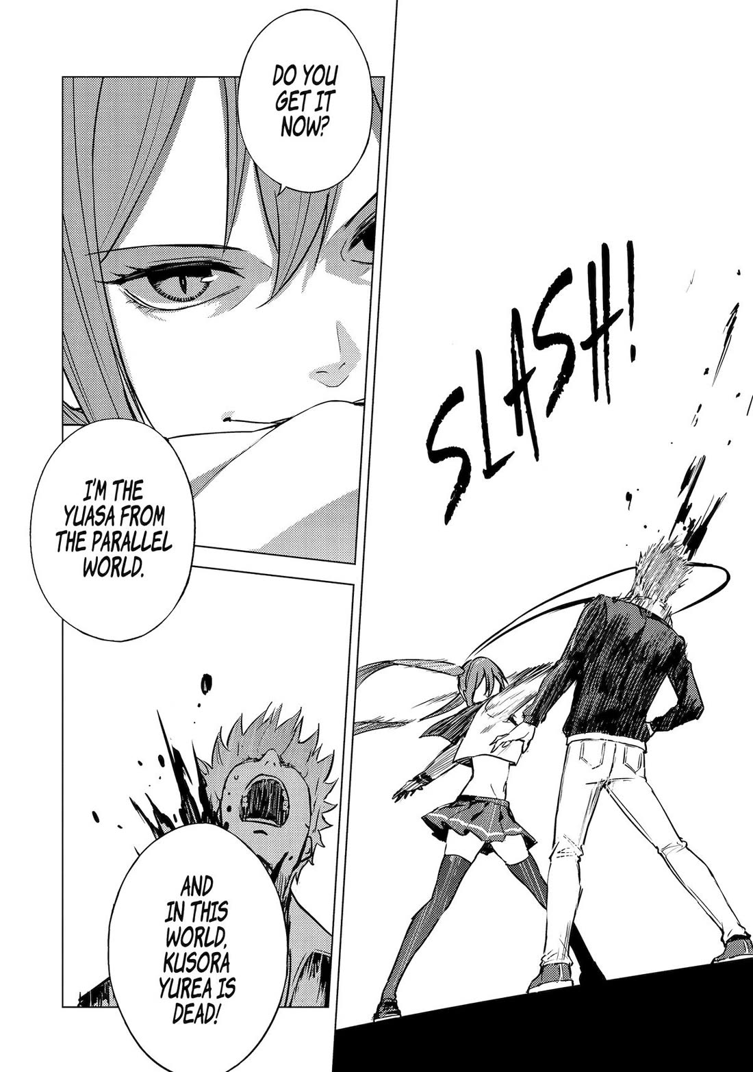 Ore no Genjitsu wa Ren'ai Game?? ka to Omottara Inochigake no Game datta Chapter 80 page 48 - Chapter 80
