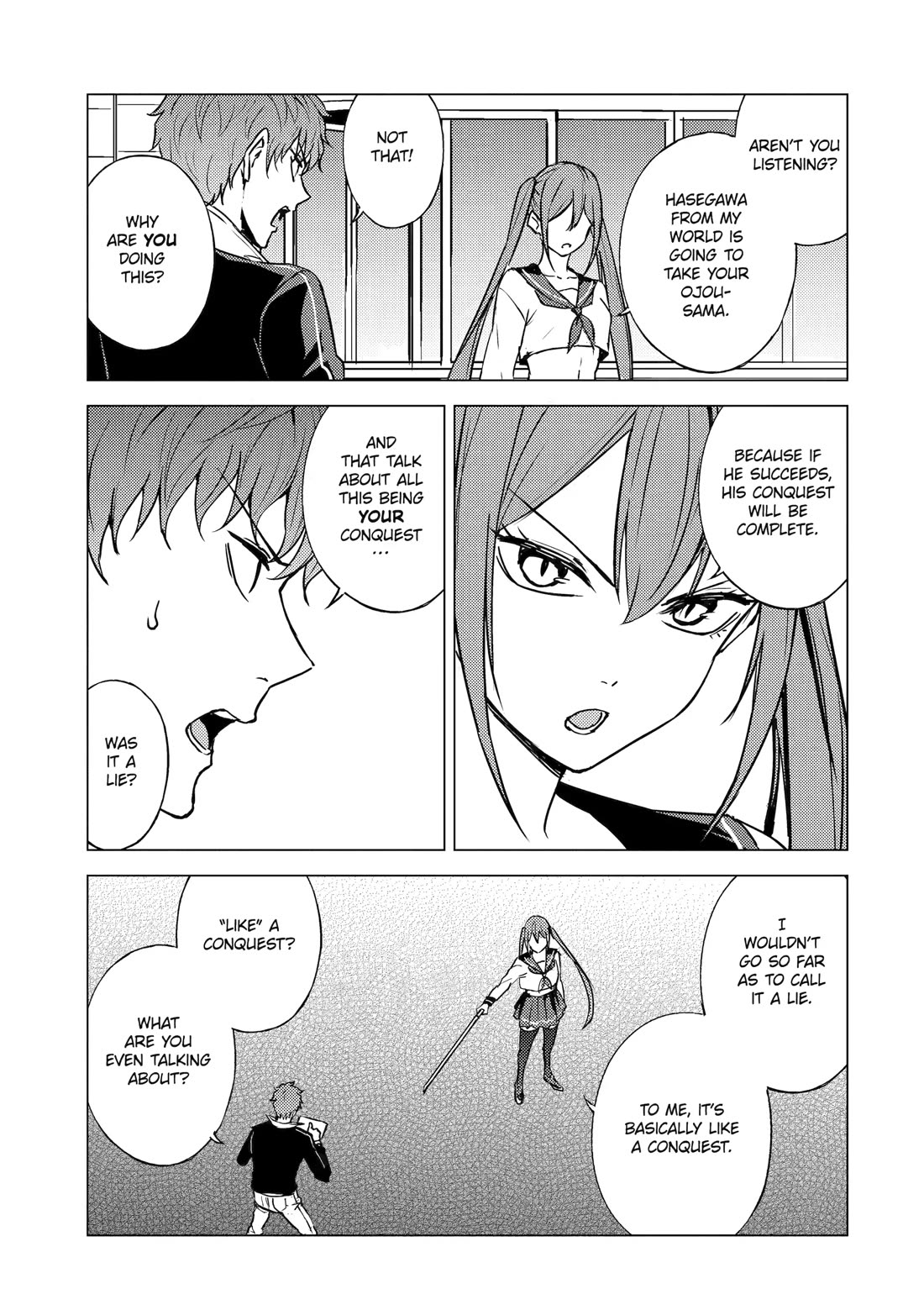 Ore no Genjitsu wa Ren'ai Game?? ka to Omottara Inochigake no Game datta Chapter 81 page 11 - Chapter 81: Blood (15)
