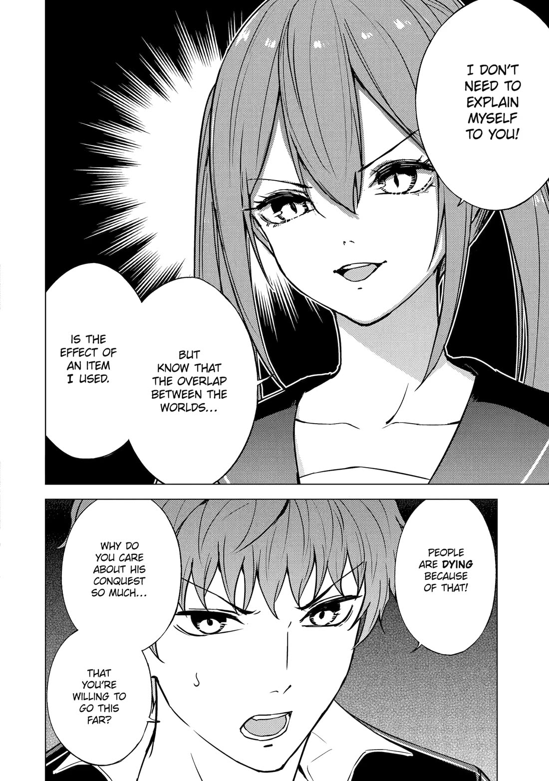 Ore no Genjitsu wa Ren'ai Game?? ka to Omottara Inochigake no Game datta Chapter 81 page 12 - Chapter 81: Blood (15)