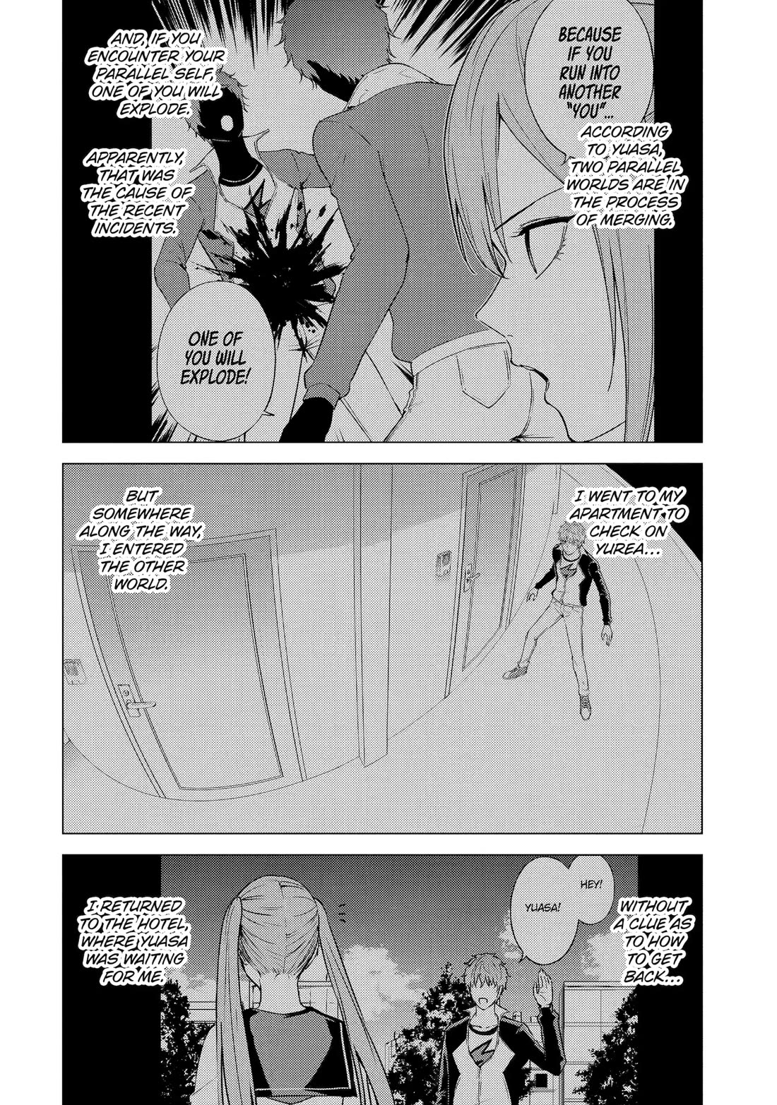 Ore no Genjitsu wa Ren'ai Game?? ka to Omottara Inochigake no Game datta Chapter 81 page 2 - Chapter 81: Blood (15)
