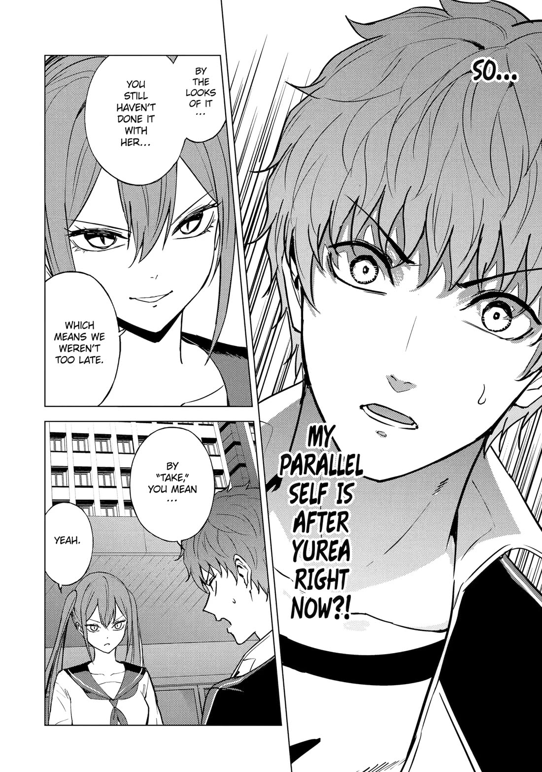 Ore no Genjitsu wa Ren'ai Game?? ka to Omottara Inochigake no Game datta Chapter 81 page 8 - Chapter 81: Blood (15)