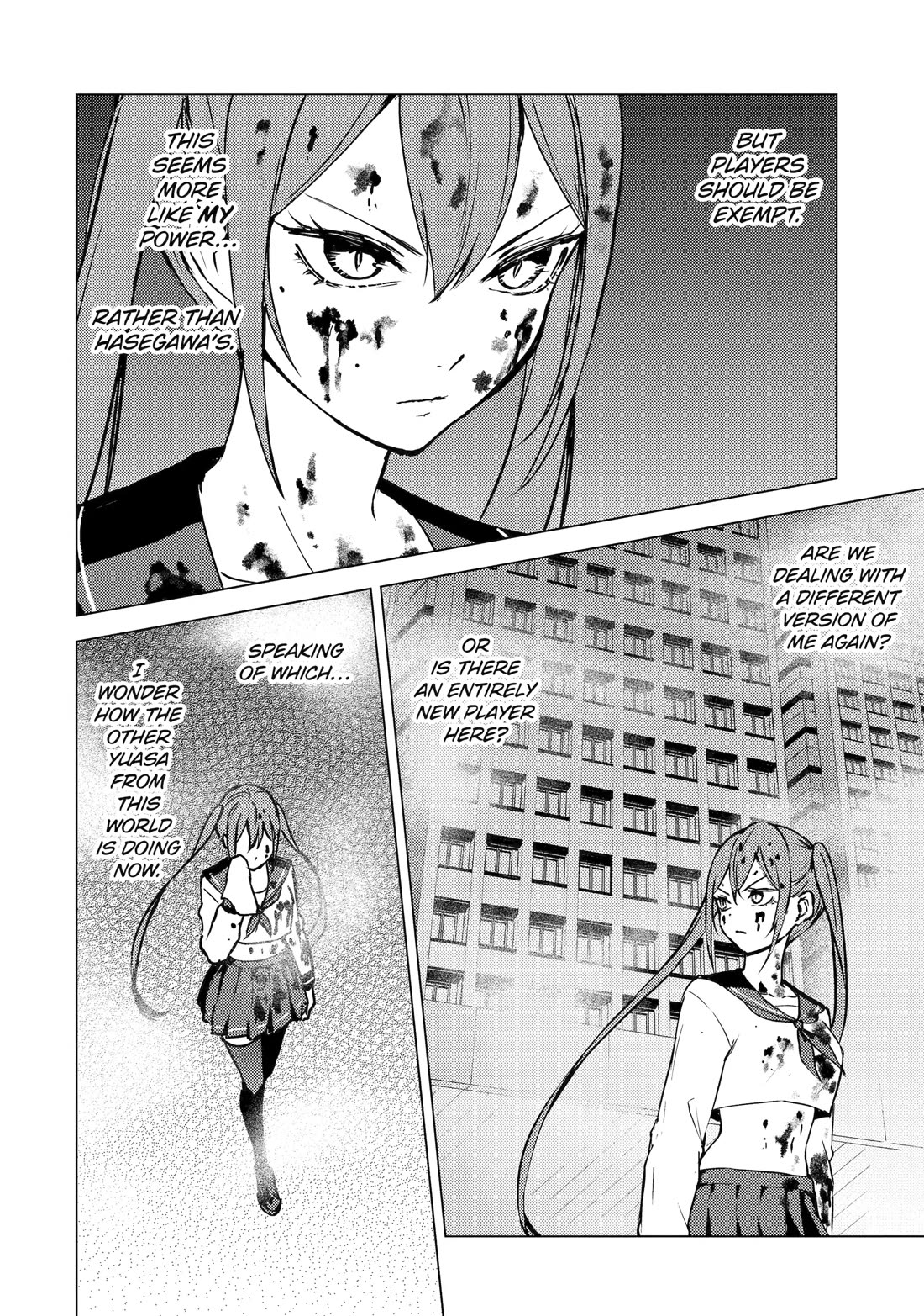 Ore no Genjitsu wa Ren'ai Game?? ka to Omottara Inochigake no Game datta Chapter 83 page 17 - Chapter 83: Blood (17)