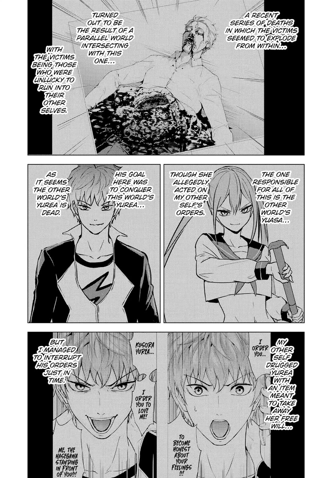 Ore no Genjitsu wa Ren'ai Game?? ka to Omottara Inochigake no Game datta Chapter 83 page 2 - Chapter 83: Blood (17)