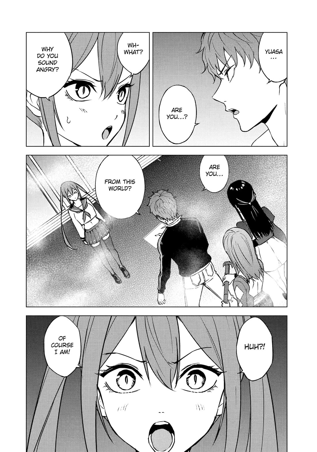 Ore no Genjitsu wa Ren'ai Game?? ka to Omottara Inochigake no Game datta Chapter 83 page 31 - Chapter 83: Blood (17)