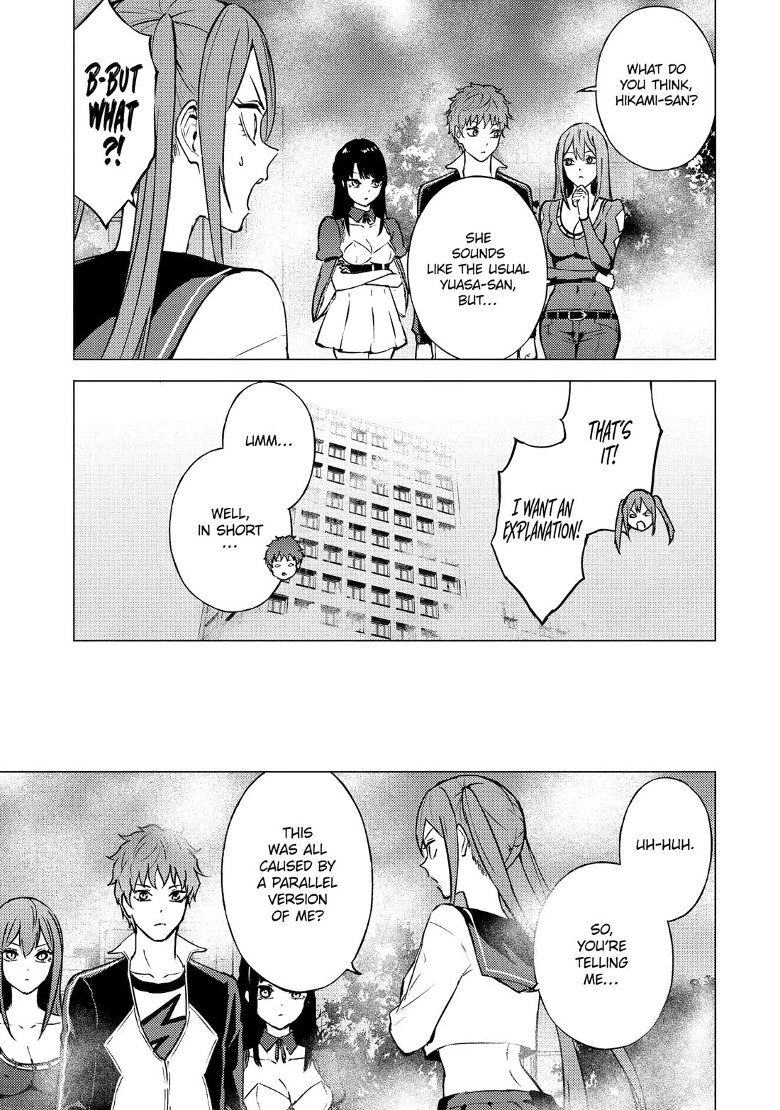 Ore no Genjitsu wa Ren'ai Game?? ka to Omottara Inochigake no Game datta Chapter 83 page 32 - Chapter 83: Blood (17)