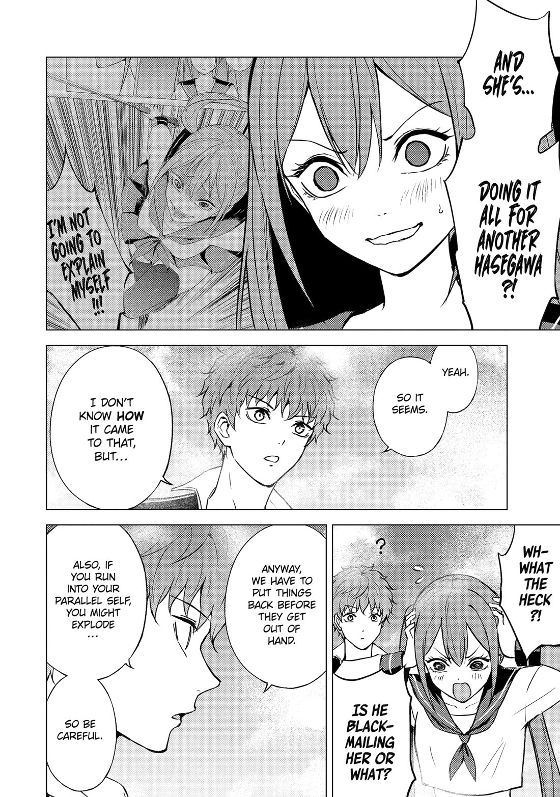 Ore no Genjitsu wa Ren'ai Game?? ka to Omottara Inochigake no Game datta Chapter 83 page 33 - Chapter 83: Blood (17)