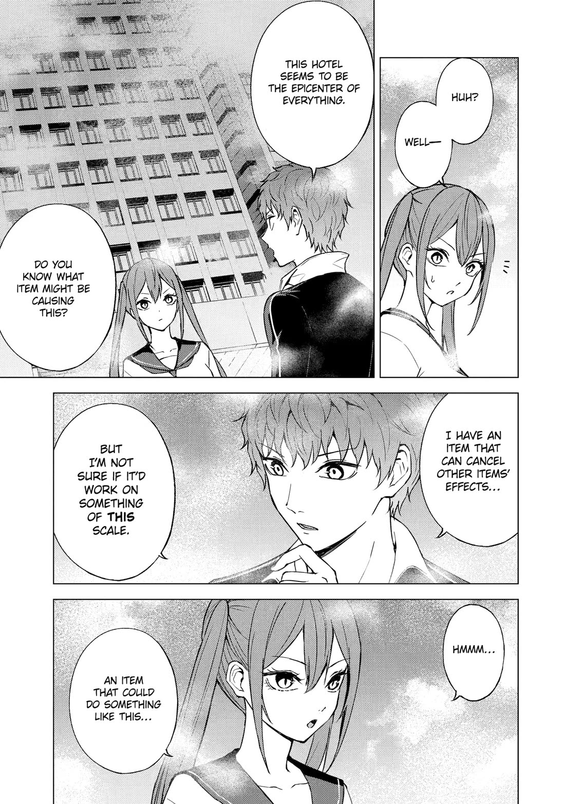 Ore no Genjitsu wa Ren'ai Game?? ka to Omottara Inochigake no Game datta Chapter 83 page 34 - Chapter 83: Blood (17)