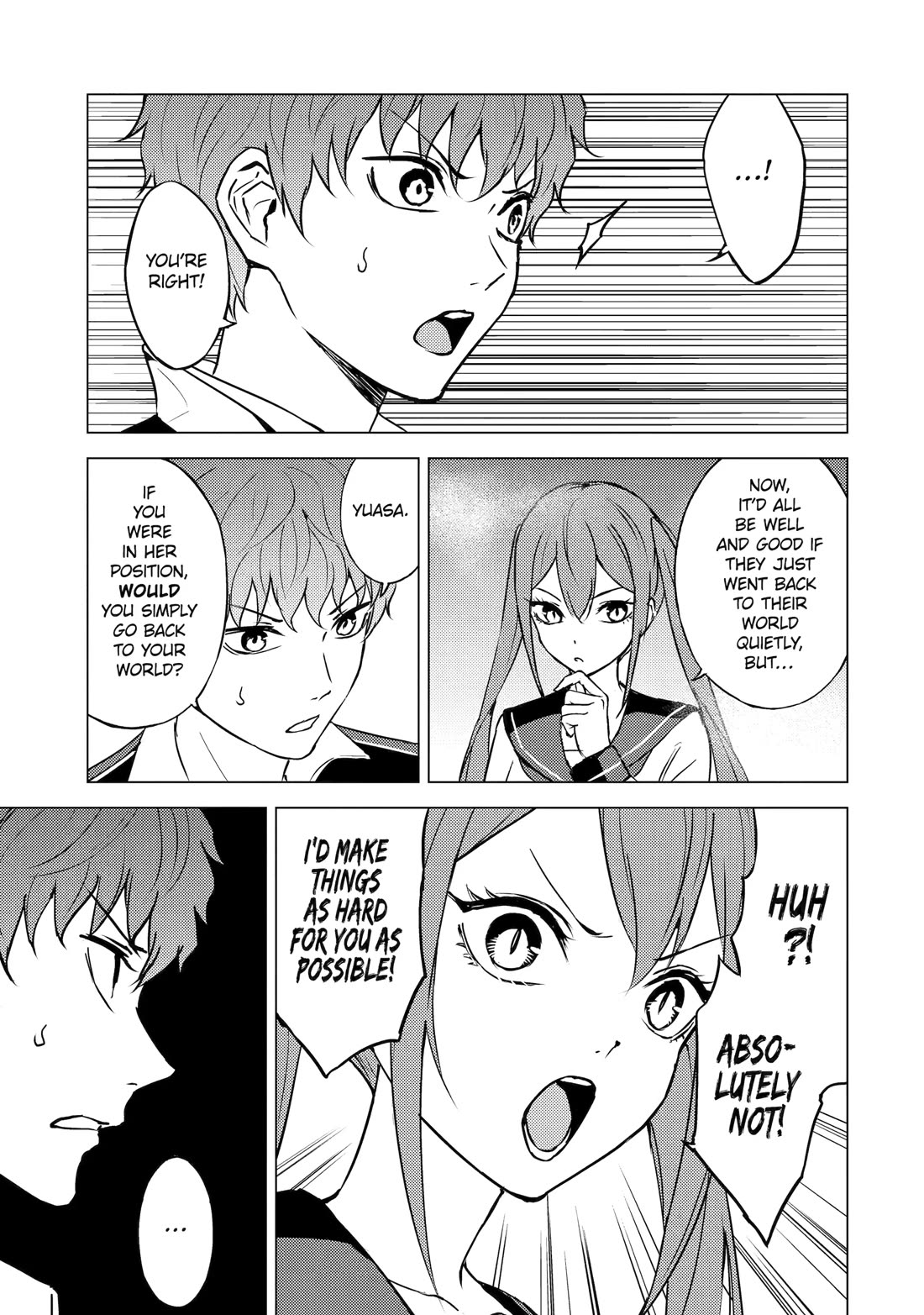 Ore no Genjitsu wa Ren'ai Game?? ka to Omottara Inochigake no Game datta Chapter 83 page 38 - Chapter 83: Blood (17)