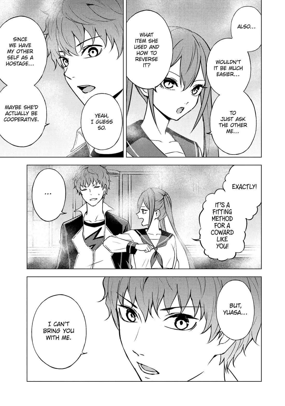 Ore no Genjitsu wa Ren'ai Game?? ka to Omottara Inochigake no Game datta Chapter 83 page 40 - Chapter 83: Blood (17)