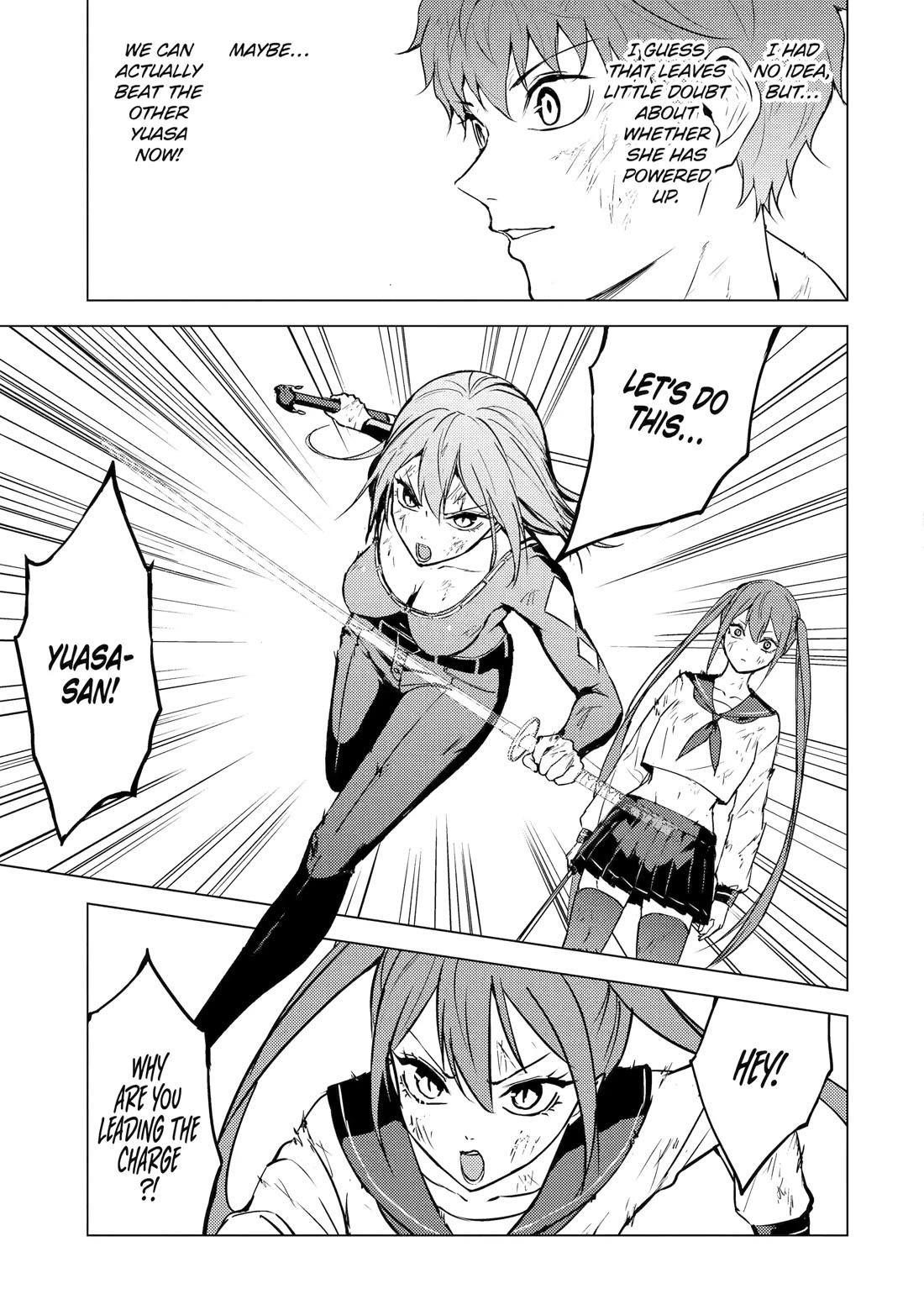 Ore no Genjitsu wa Ren'ai Game?? ka to Omottara Inochigake no Game datta Chapter 84 page 39 - Chapter 84: Blood (18)