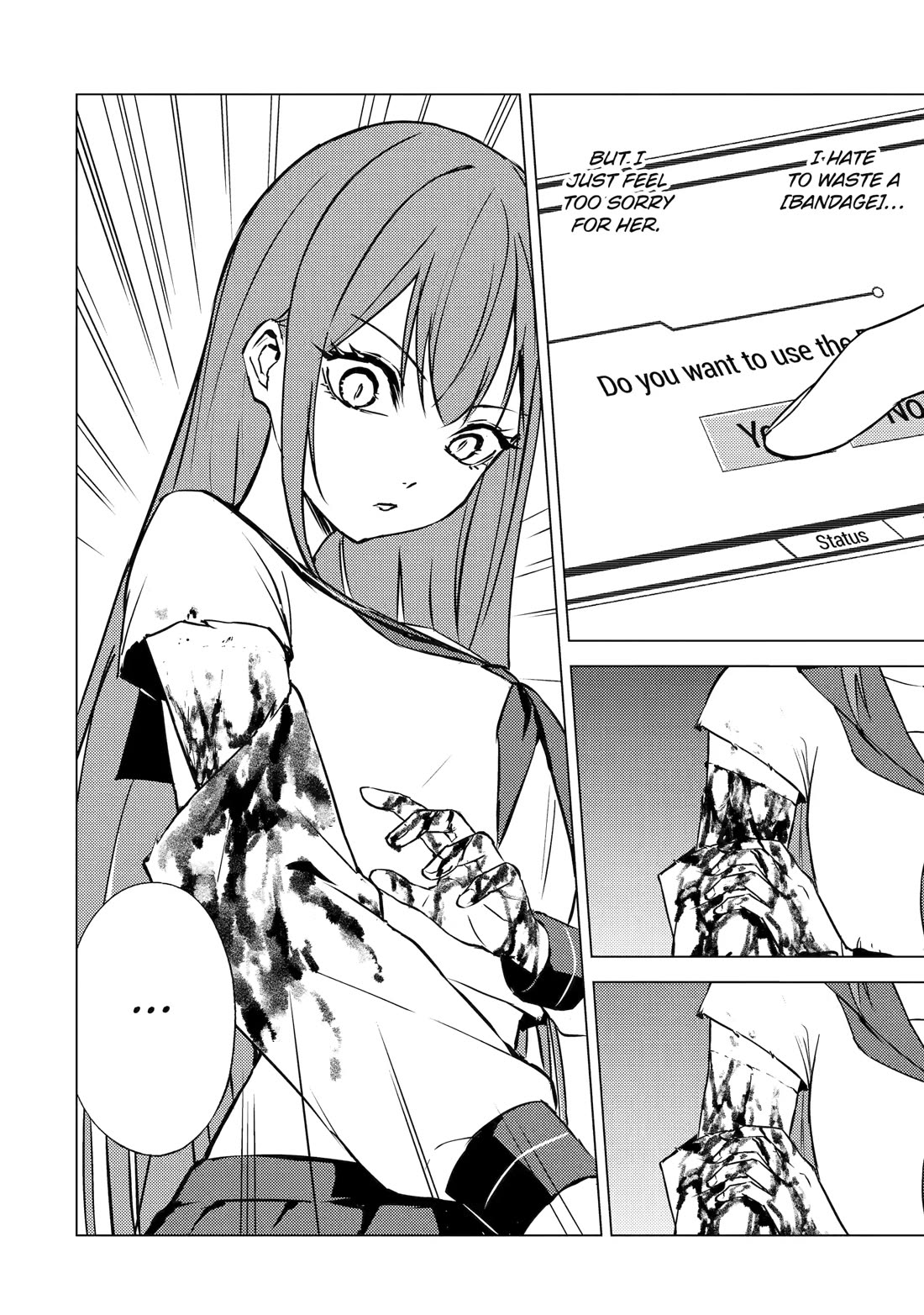 Ore no Genjitsu wa Ren'ai Game?? ka to Omottara Inochigake no Game datta Chapter 85 page 10 - Chapter 85: Blood (19)