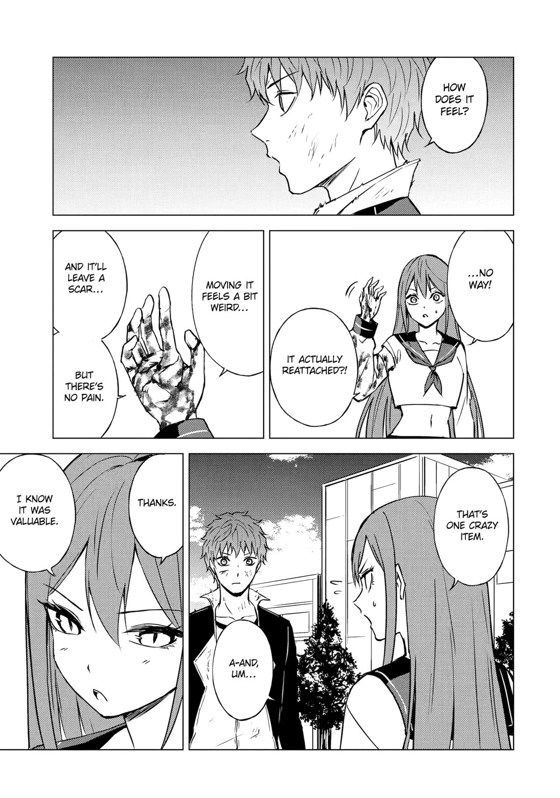 Ore no Genjitsu wa Ren'ai Game?? ka to Omottara Inochigake no Game datta Chapter 85 page 11 - Chapter 85: Blood (19)