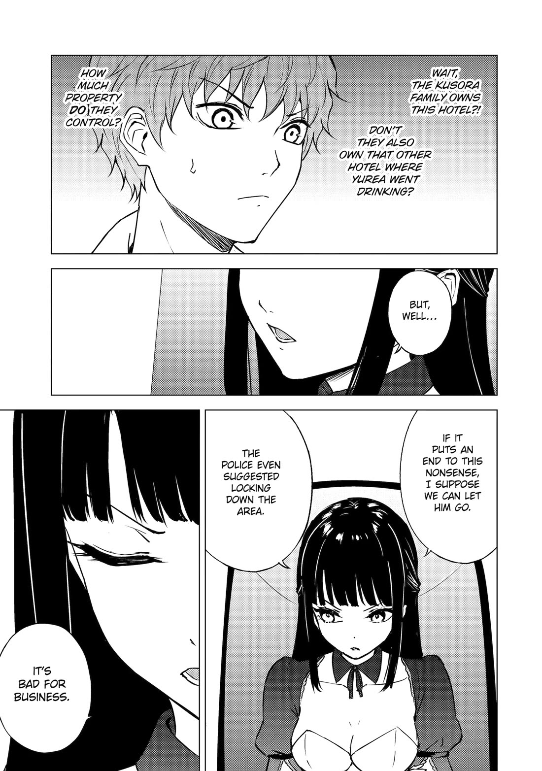 Ore no Genjitsu wa Ren'ai Game?? ka to Omottara Inochigake no Game datta Chapter 85 page 19 - Chapter 85: Blood (19)