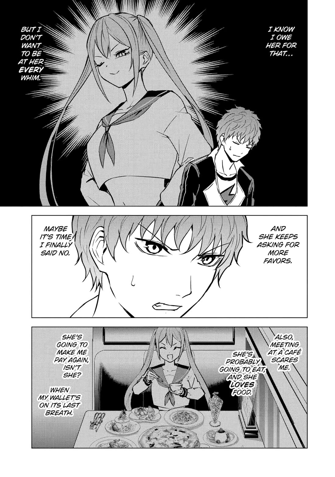Ore no Genjitsu wa Ren'ai Game?? ka to Omottara Inochigake no Game datta Chapter 85 page 41 - Chapter 85: Blood (19)