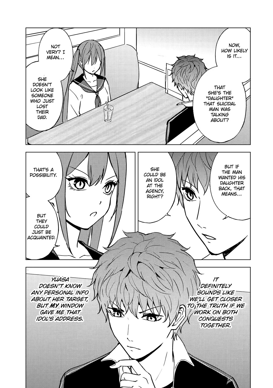 Ore no Genjitsu wa Ren'ai Game?? ka to Omottara Inochigake no Game datta Chapter 87 page 15 - Chapter 87: Idol (2)