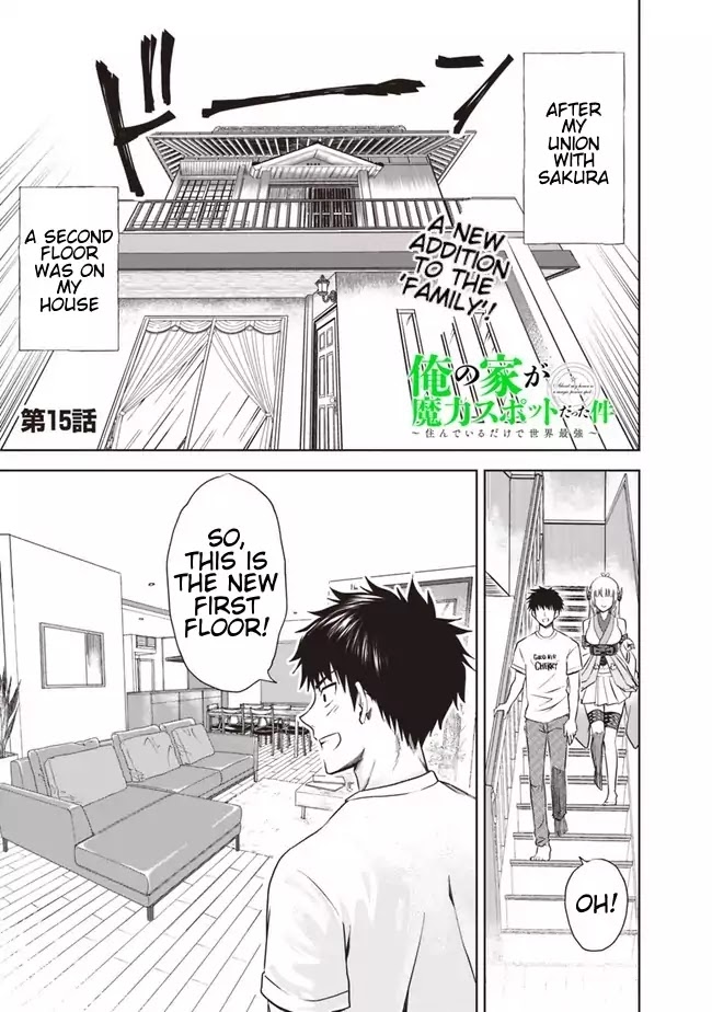 Ore no Ie ga Maryoku Spot datta Ken – Sundeiru dake de Sekai Saikyou Chapter 15 page 1 - Chapter 15