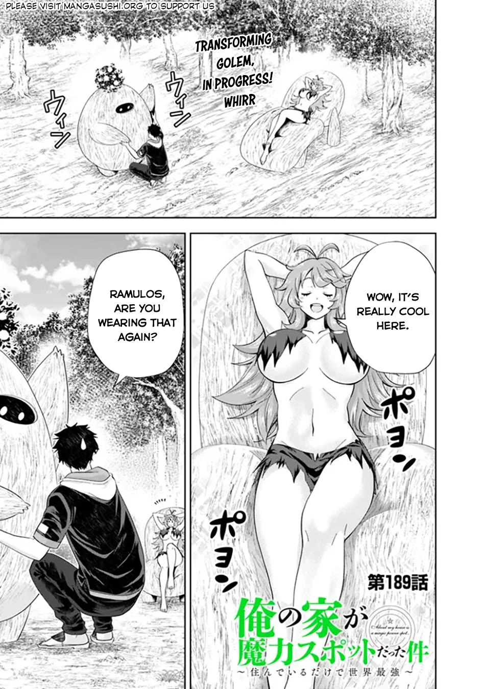 Ore no Ie ga Maryoku Spot datta Ken – Sundeiru dake de Sekai Saikyou Chapter 189 page 2 - Chapter 189