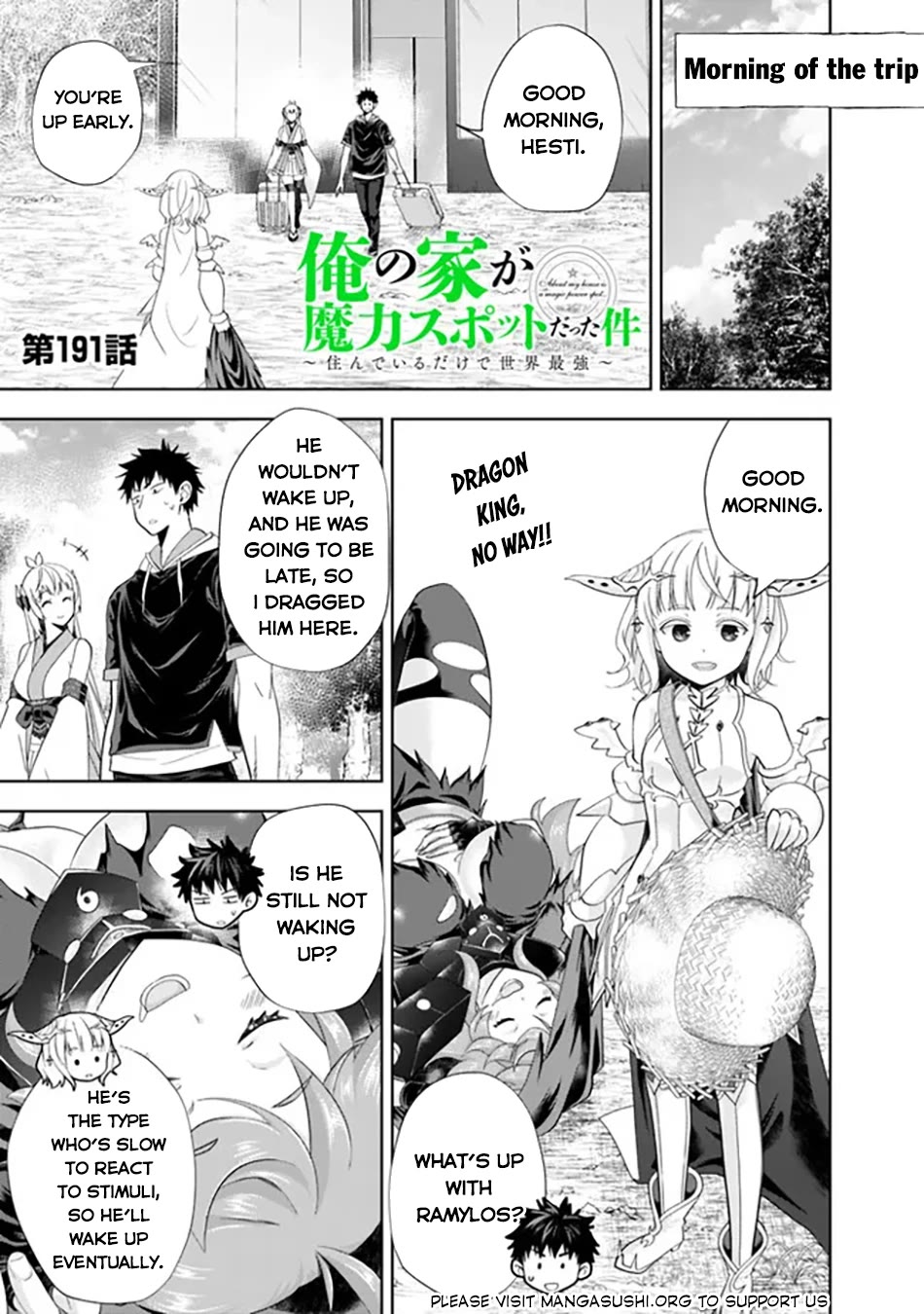 Ore no Ie ga Maryoku Spot datta Ken – Sundeiru dake de Sekai Saikyou Chapter 191 page 2 - Chapter 191