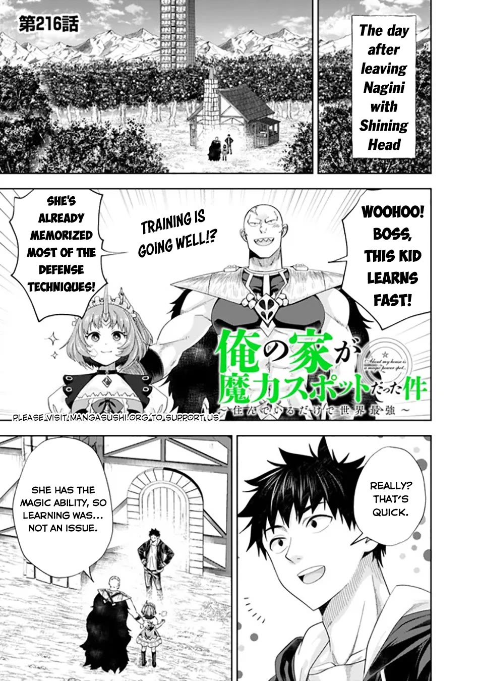 Ore no Ie ga Maryoku Spot datta Ken – Sundeiru dake de Sekai Saikyou Chapter 216 page 2 - Chapter 216