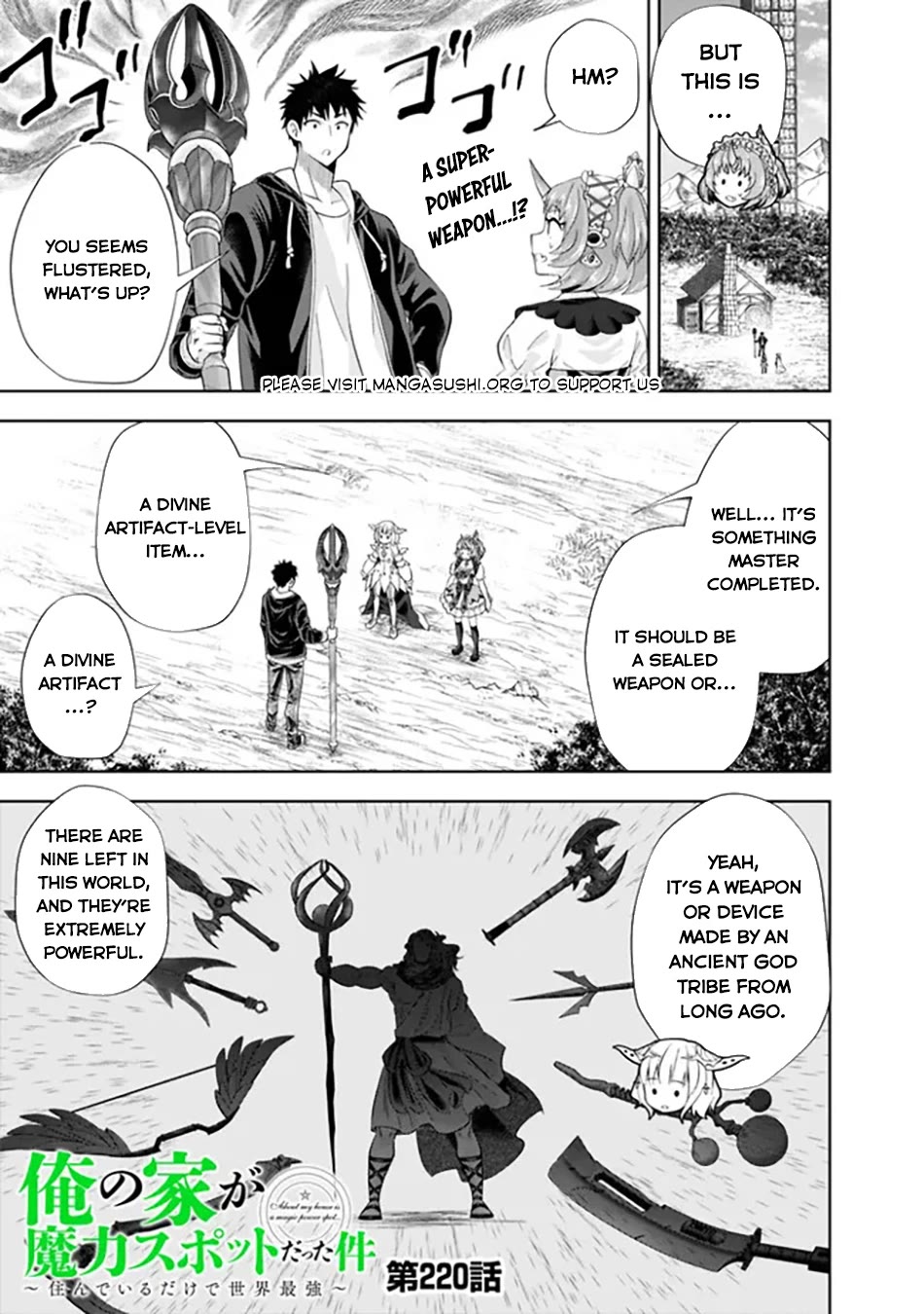 Ore no Ie ga Maryoku Spot datta Ken – Sundeiru dake de Sekai Saikyou Chapter 220 page 2 - Chapter 220
