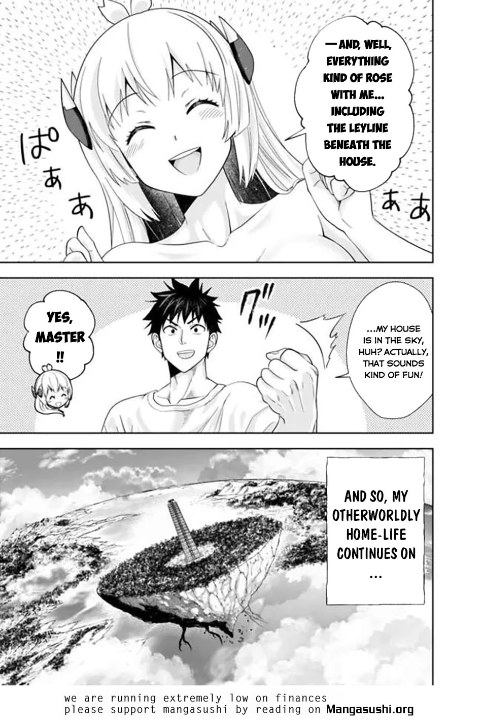 Ore no Ie ga Maryoku Spot datta Ken – Sundeiru dake de Sekai Saikyou Chapter 233 page 9 - Chapter 233 [END]