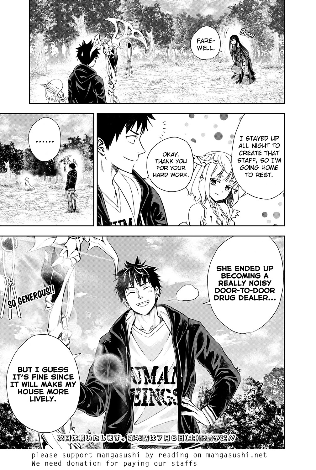 Ore no Ie ga Maryoku Spot datta Ken – Sundeiru dake de Sekai Saikyou Chapter 47 page 12 - Chapter 47