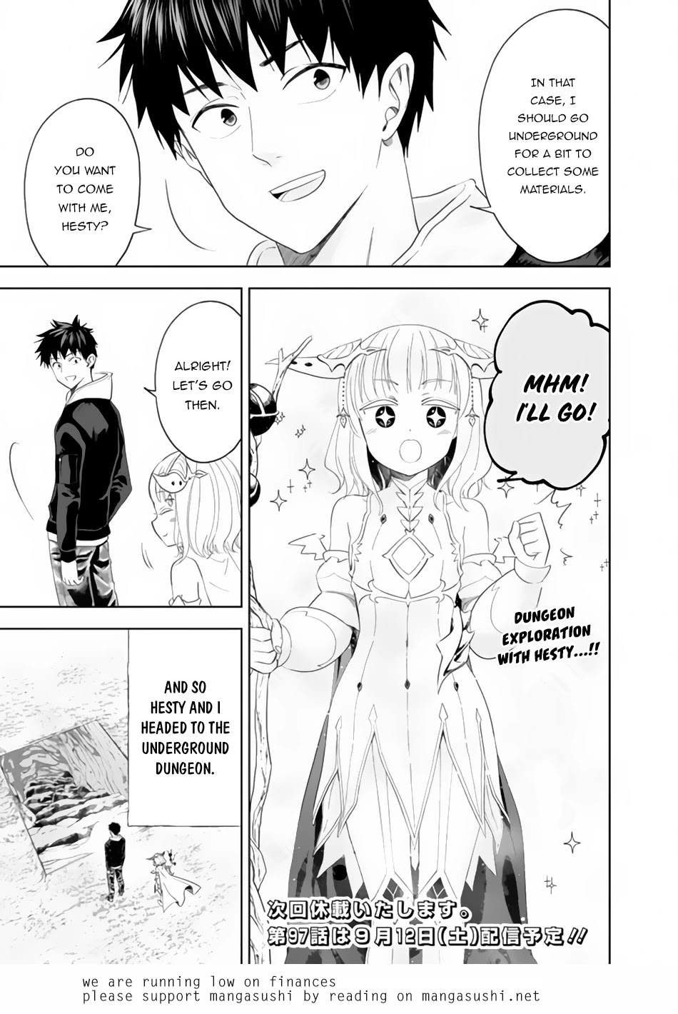 Ore no Ie ga Maryoku Spot datta Ken – Sundeiru dake de Sekai Saikyou Chapter 96 page 12 - Chapter 96